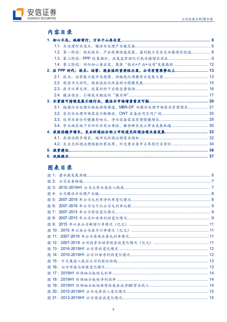 碧水源-公司深度分析：回归初心再出发，水处理龙头乘势而上开启新征程-191021.pdf 第3页