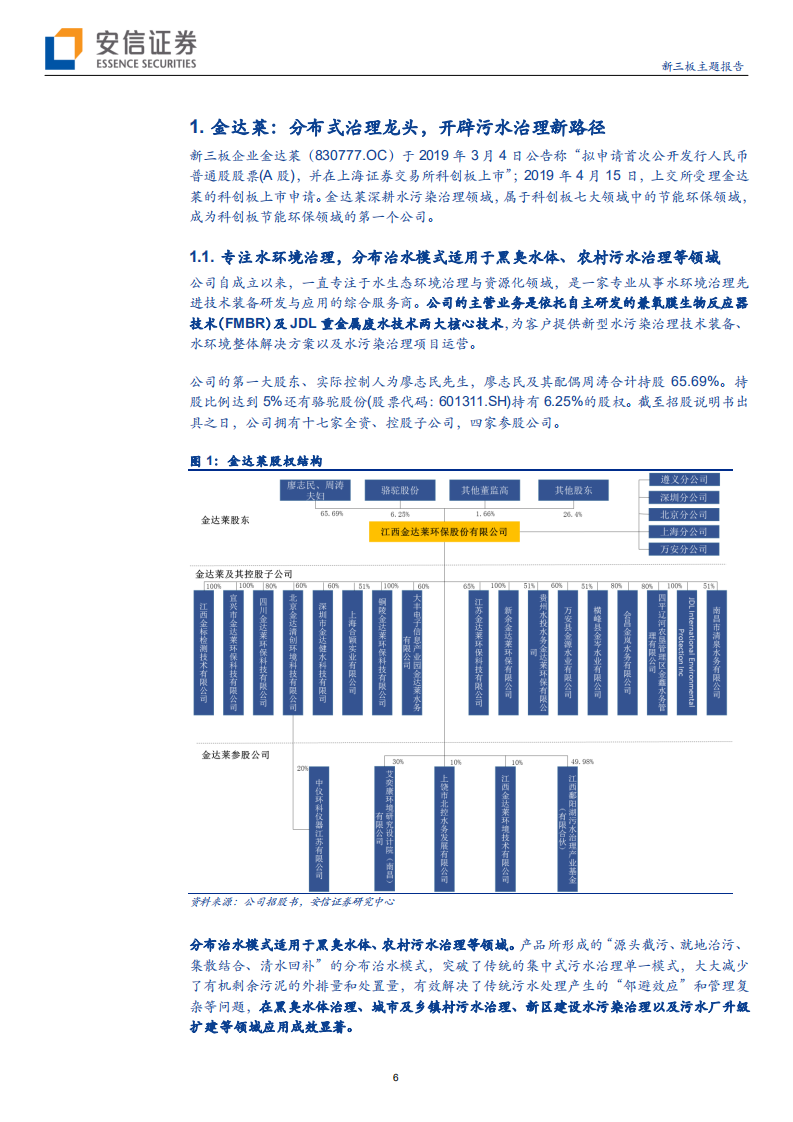 金达莱-领跑乡镇污水处理，科创板环保首家申报公司成色如何-190805.pdf 第6页