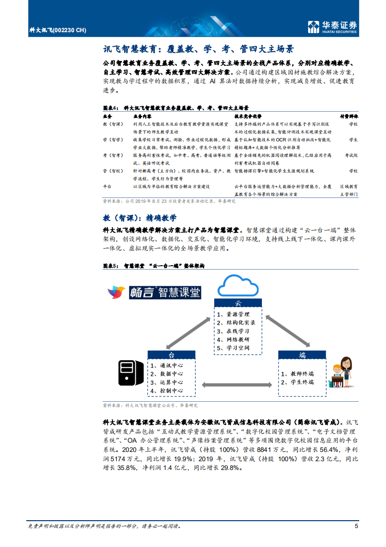 科大讯飞-智慧教育业务迈入高速成长期-210324.pdf 第5页