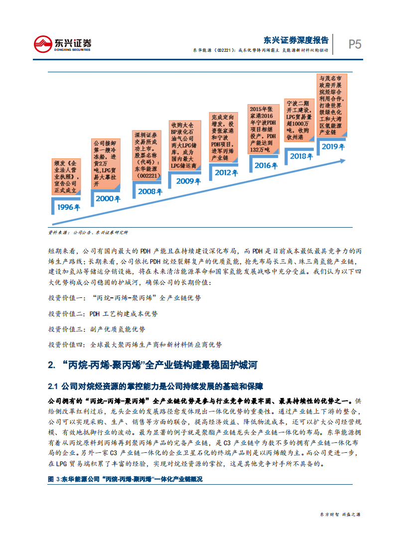 东华能源-成本优势铸丙烯霸主，氢能源新材料双轮驱动-200122.pdf 第5页