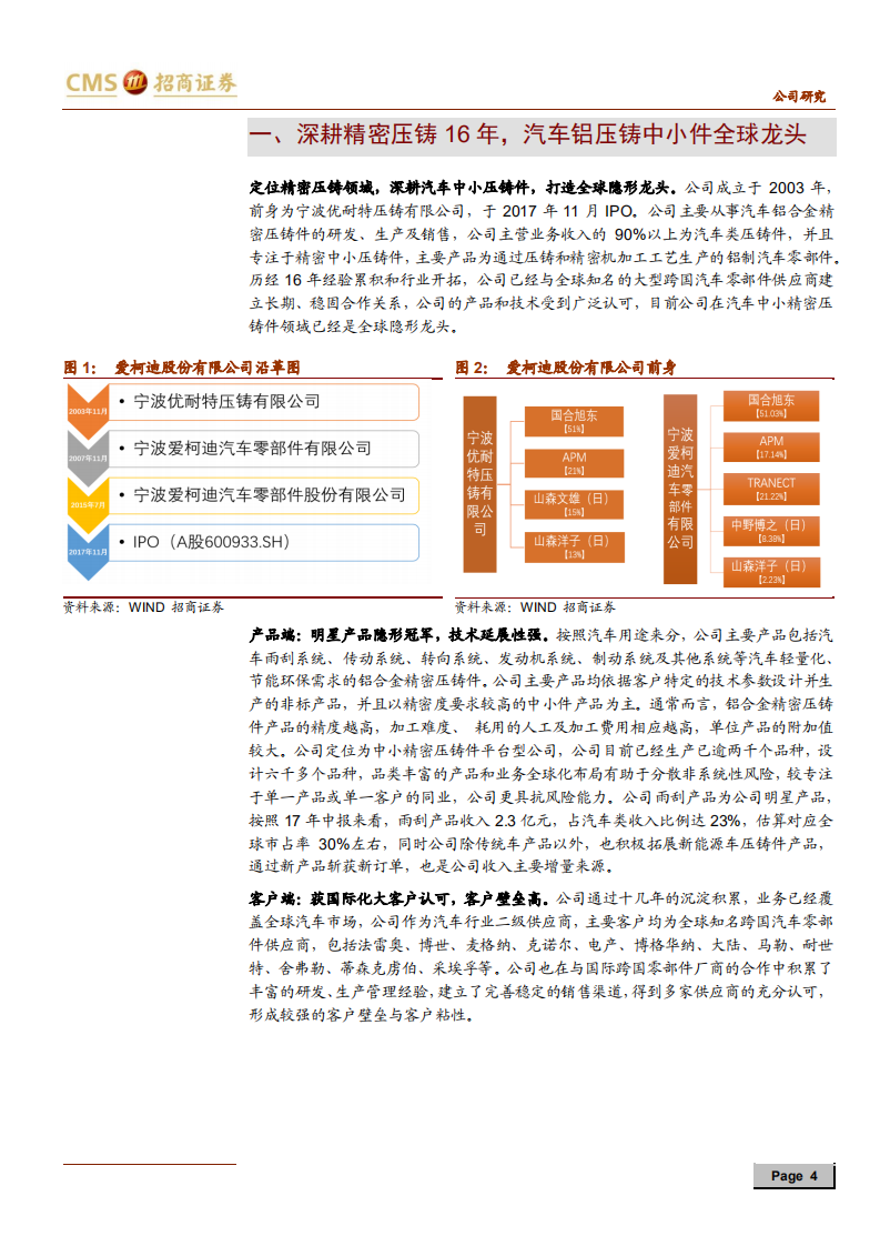 爱柯迪-铝压铸中小件全球龙头，经营拐点已至-191231.pdf 第4页