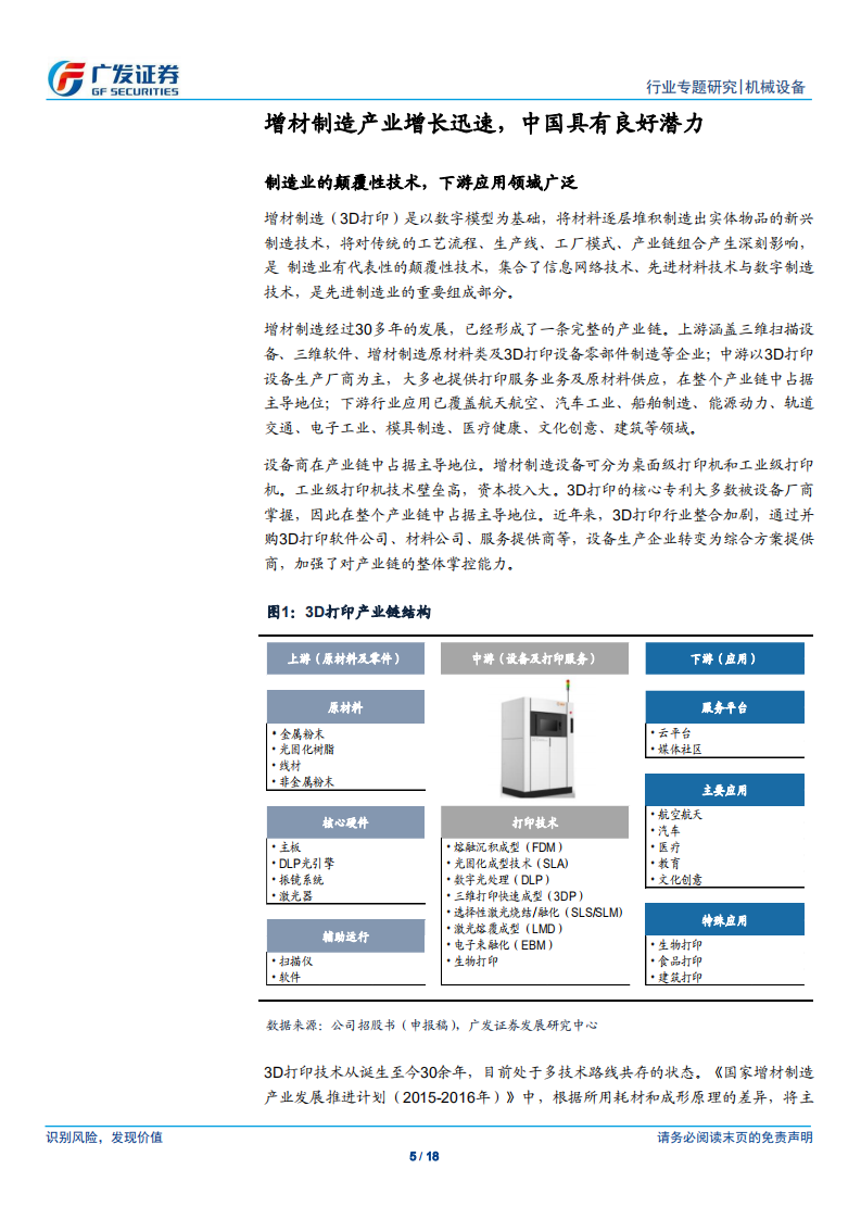 广发机械&ldquo;科创&rdquo;系列报告：铂力特：国内最具产业化规模的金属增材制造企业.pdf 第5页