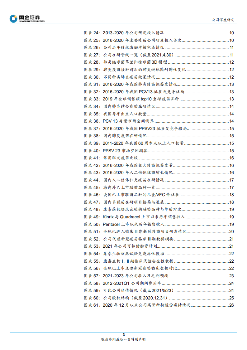 康泰生物-国内疫苗创新先锋，丰富研发管线步入收获期-210523.pdf 第3页