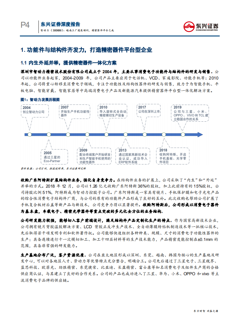 智动力-越南工厂进展顺利，精密器件平台已成-200322.pdf 第4页