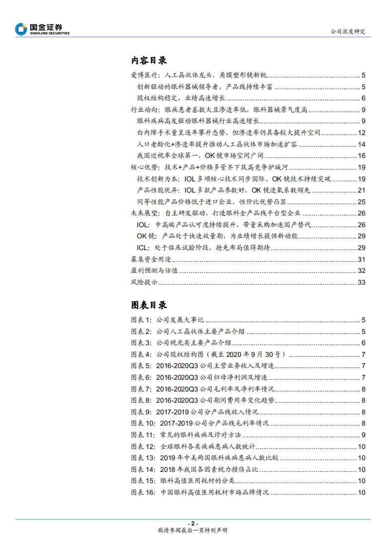 爱博医疗-人工晶状体先锋，角膜塑形镜再蓄新动能-20201207.pdf 第2页