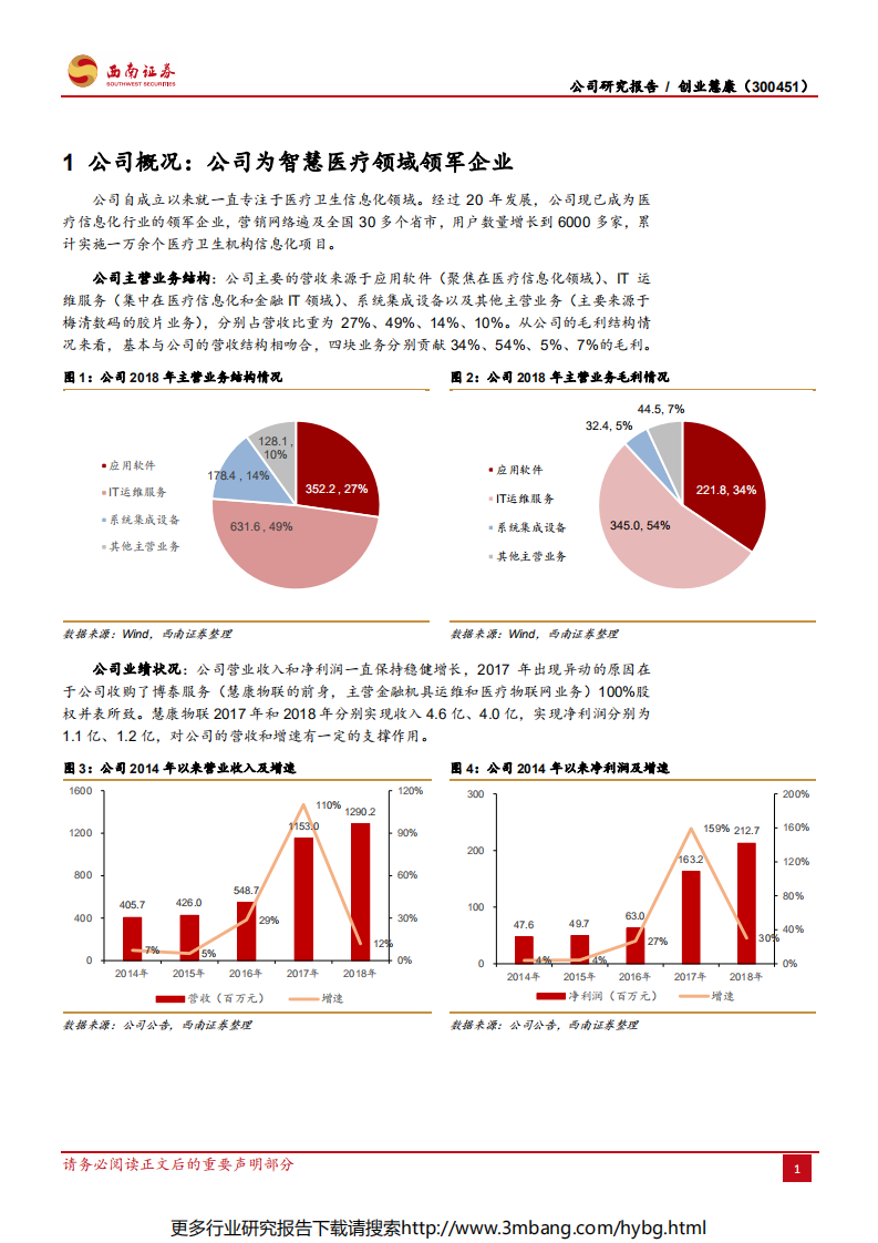 创业慧康-政策护航，医疗信息化领军企业再出发-190704.pdf 第4页