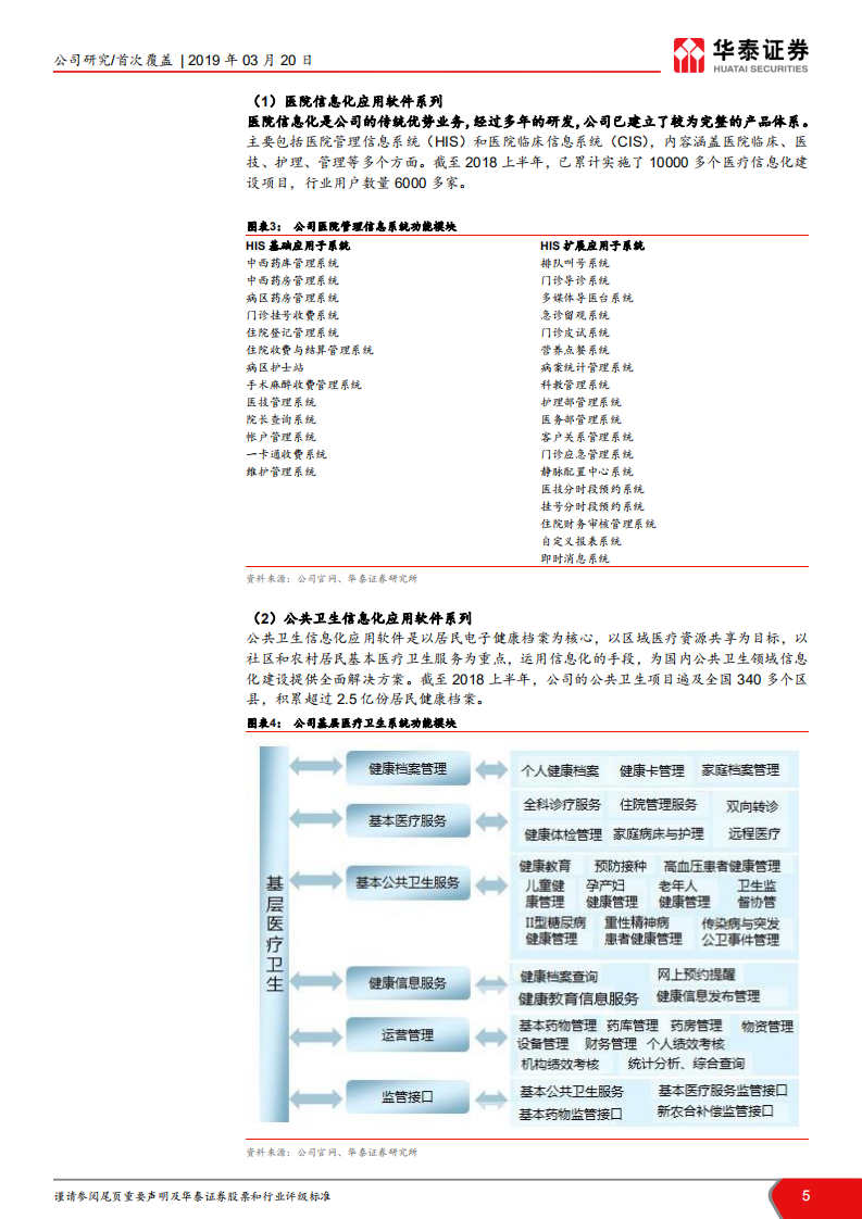 创业慧康：医疗信息化旗舰扬帆起航.pdf 第5页