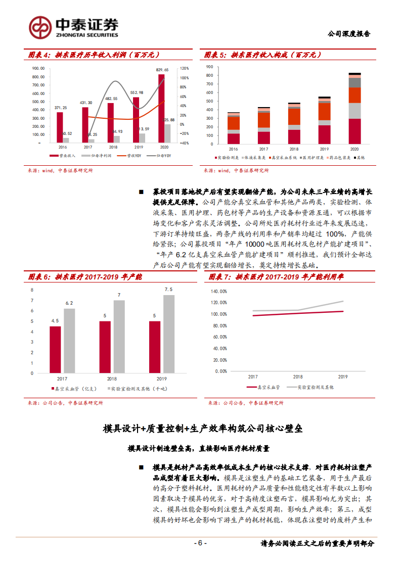 拱东医疗-深耕高分子医疗耗材领域，IVD定制耗材进入加速放量阶段-210607.pdf 第6页