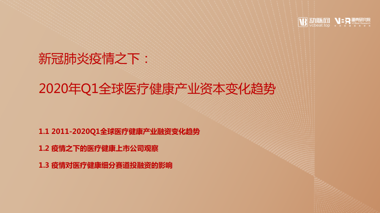 动脉网&蛋壳研究院：2020年Q1全球医疗健康产业资本动态报告.pdf 第5页