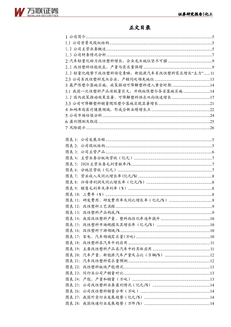 金发科技-首次覆盖：全球改性塑料领军企业，可降解塑料、医疗健康板块看点十足-210621.pdf 第3页
