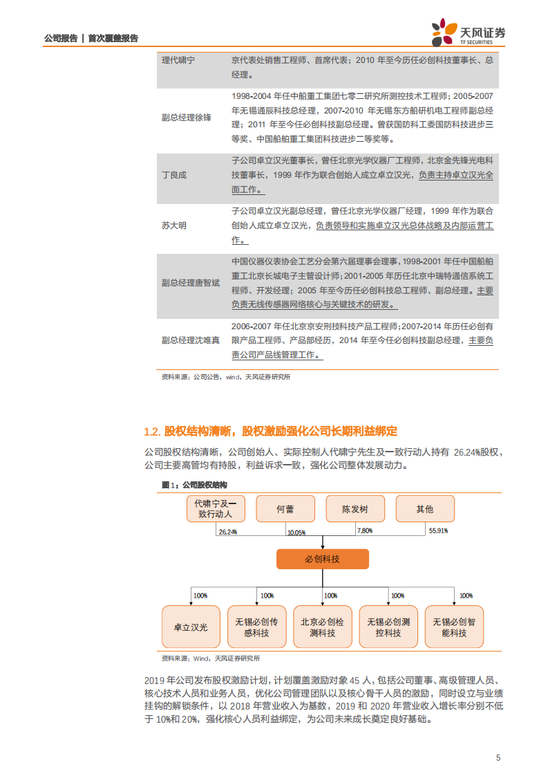 必创科技-智能传感龙头，工业互联核心，智能制造抓手-200512.pdf 第5页