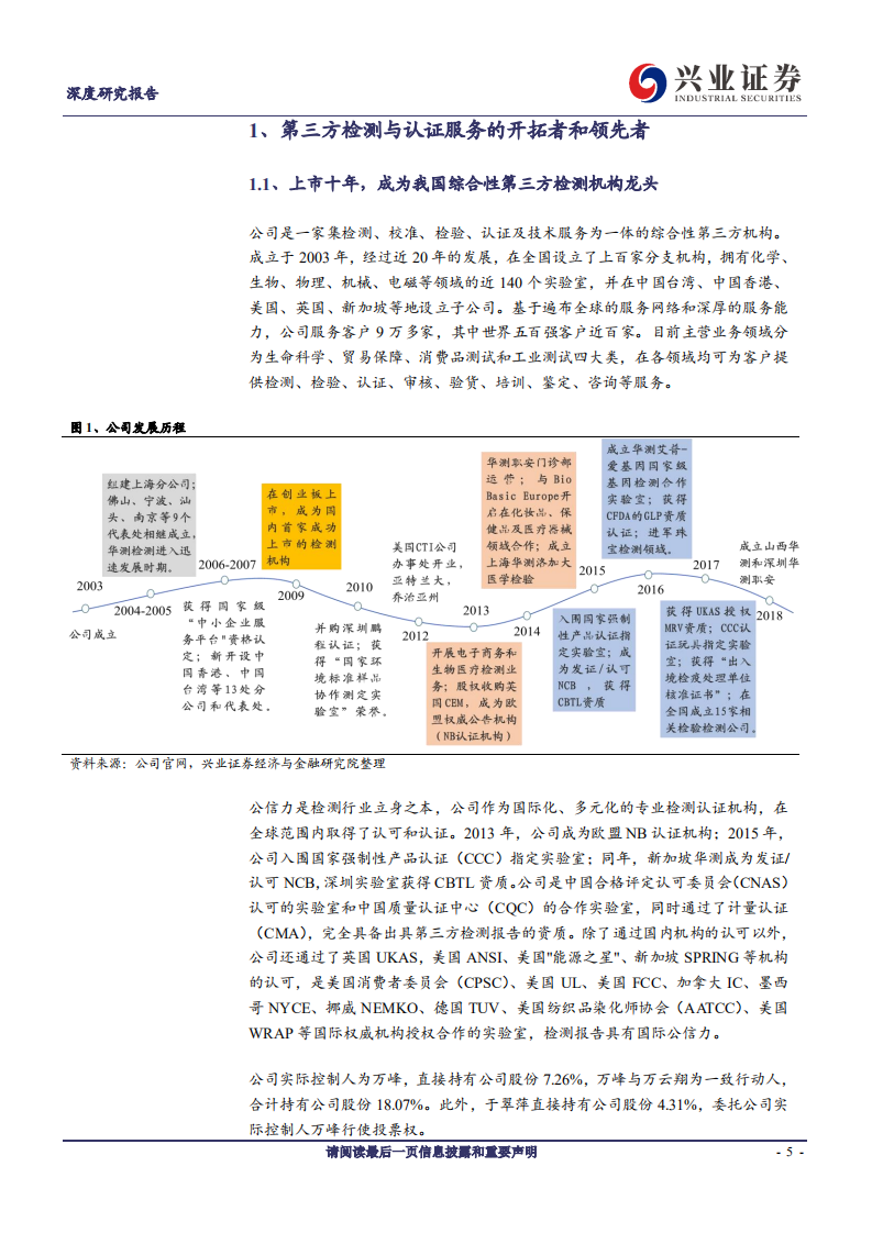 华测检测-中国第三方检测龙头成长潜力分析：对标巨头-200606.pdf 第5页
