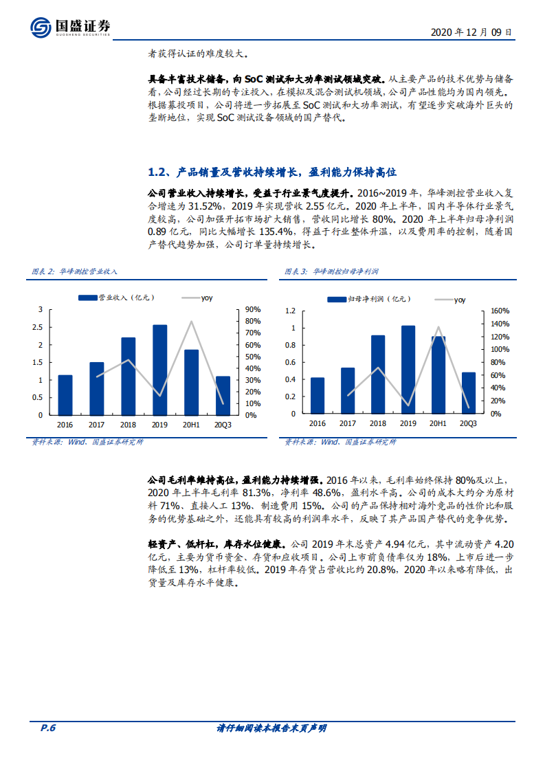 华峰测控-国内测试设备龙头，国产替代加速突破-20201209.pdf 第6页