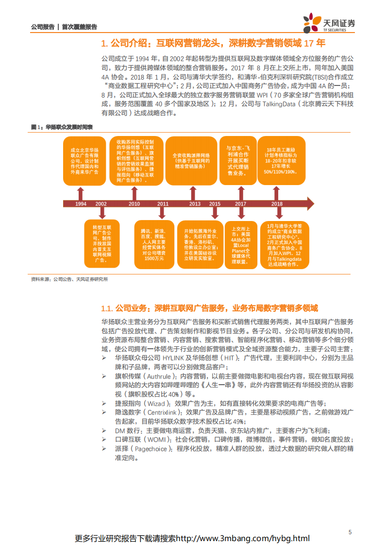 华扬联众-以技术为帆，互联网营销龙头蓄势启航-190703.pdf 第5页