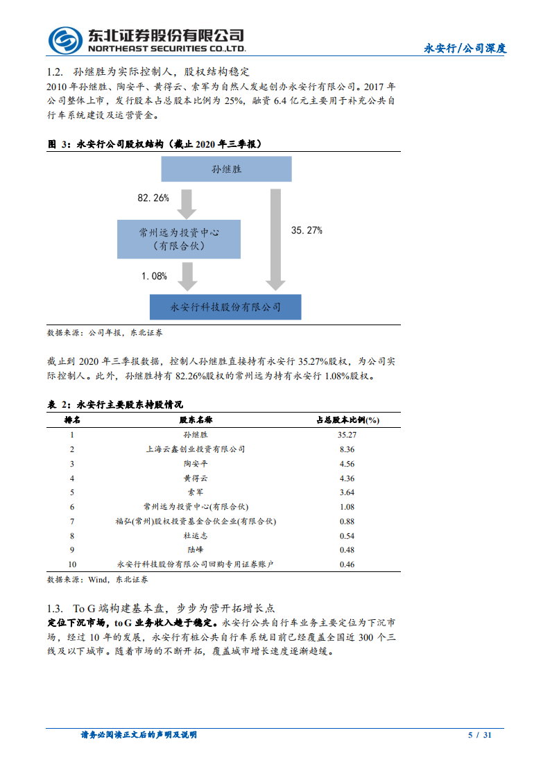 永安行-共享单车高潮落幕，有桩出行一枝独秀-210328.pdf 第5页