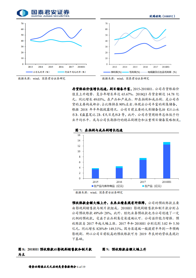 欢瑞世纪公司首次覆盖报告：掌握核心生产要素，艺人经纪助推影视业务起飞.pdf 第6页