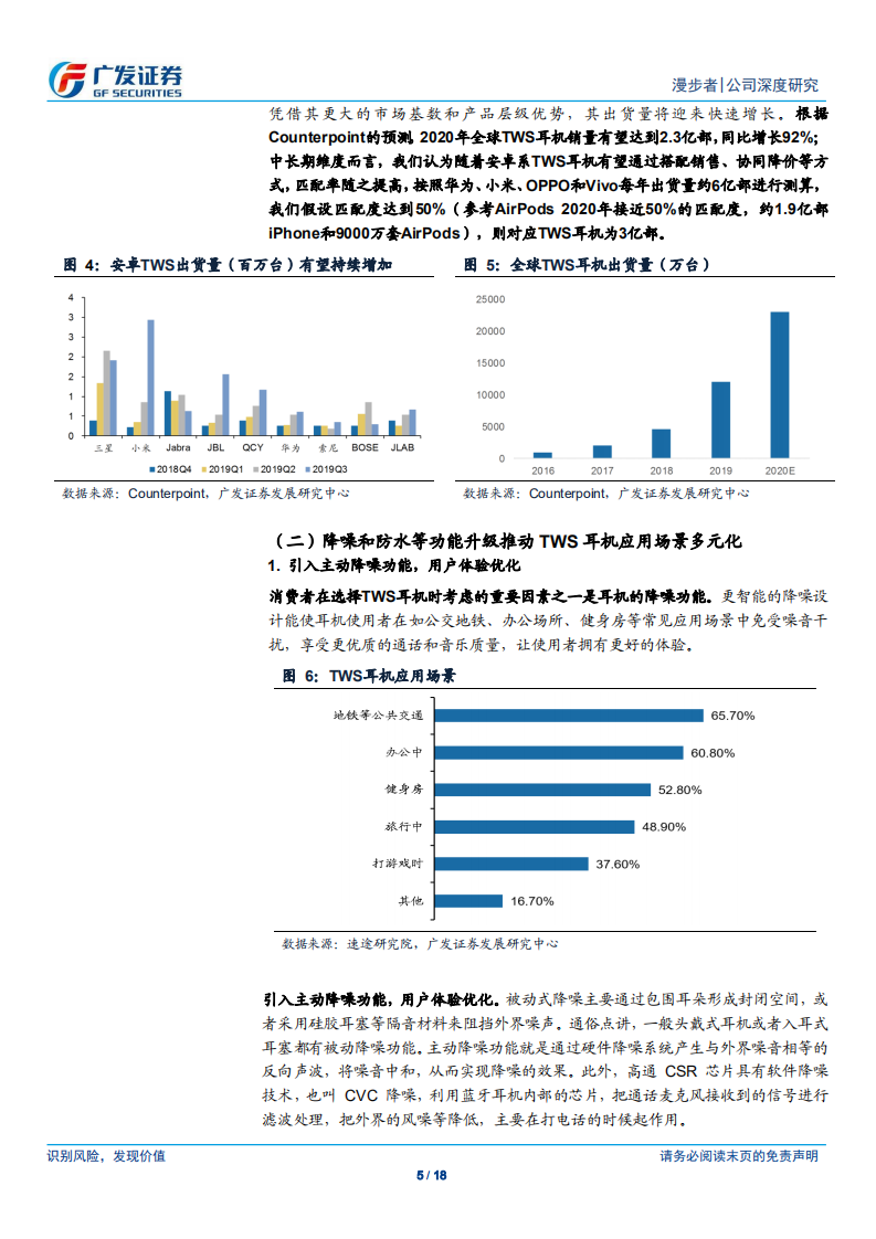漫步者-专注音频领域二十余年，TWS耳机迎来收获期-200602.pdf 第5页