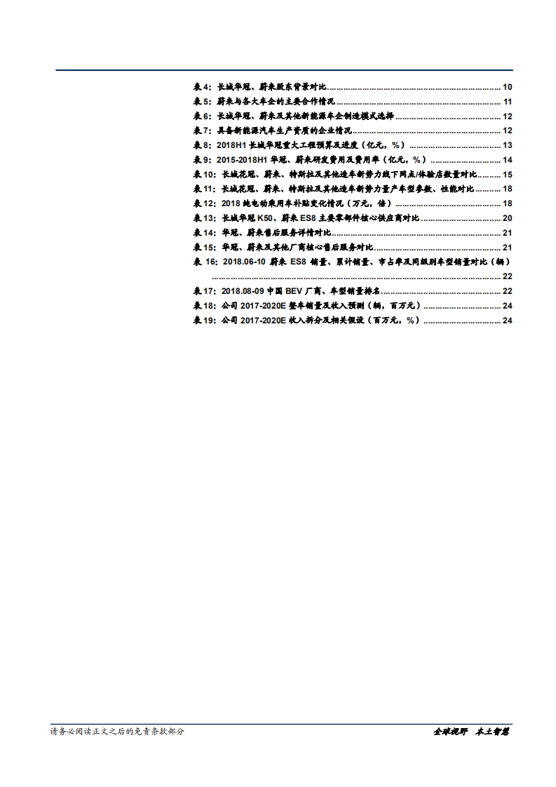 长城华冠-深度研究：当前途遇见蔚来，新车上路比拼-181130.pdf 第5页