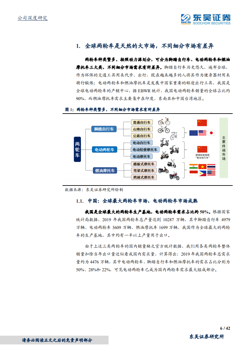 九号公司-从国内到海外，深度透析公司电动两轮车业务成长逻辑-210329.pdf 第6页