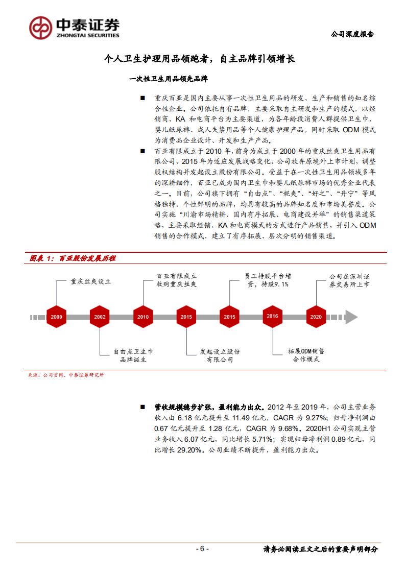 百亚股份-自主品牌叠加渠道护航，区域龙头迈向全国市场-210108.pdf 第6页