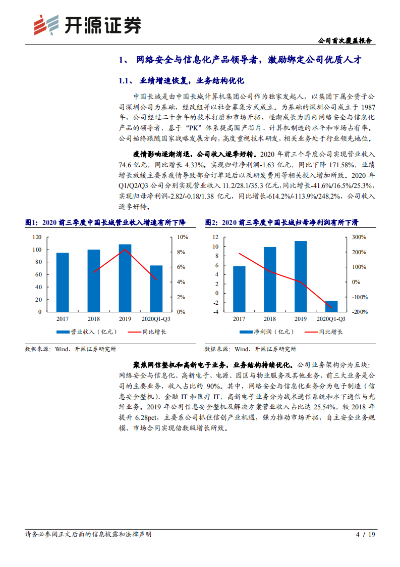 中国长城-公司首次覆盖报告：国产CPU巨头，充分受益国产化浪潮-20201216.pdf 第4页