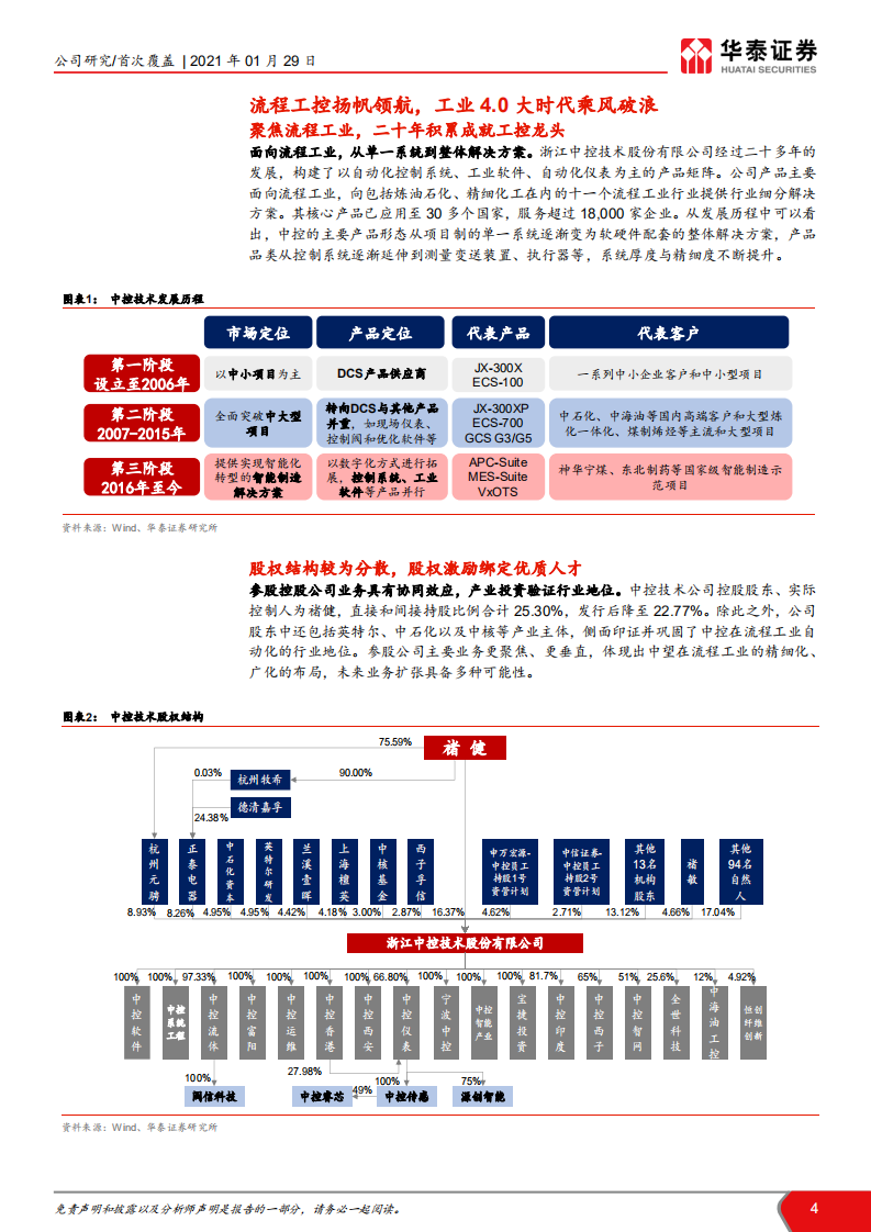 中控技术-工控龙头剑指工业互联网-210129.pdf 第4页