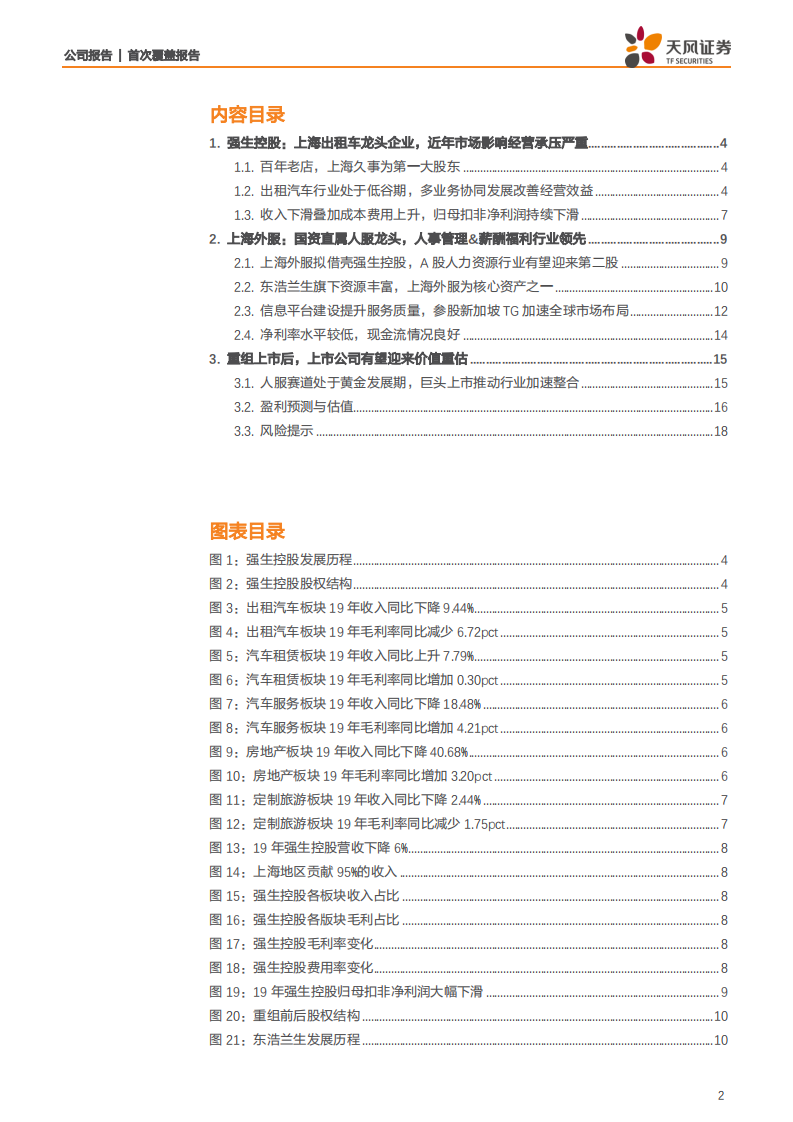 强生控股-上海外服拟借壳上市，人服赛道加速变局-200521.pdf 第2页
