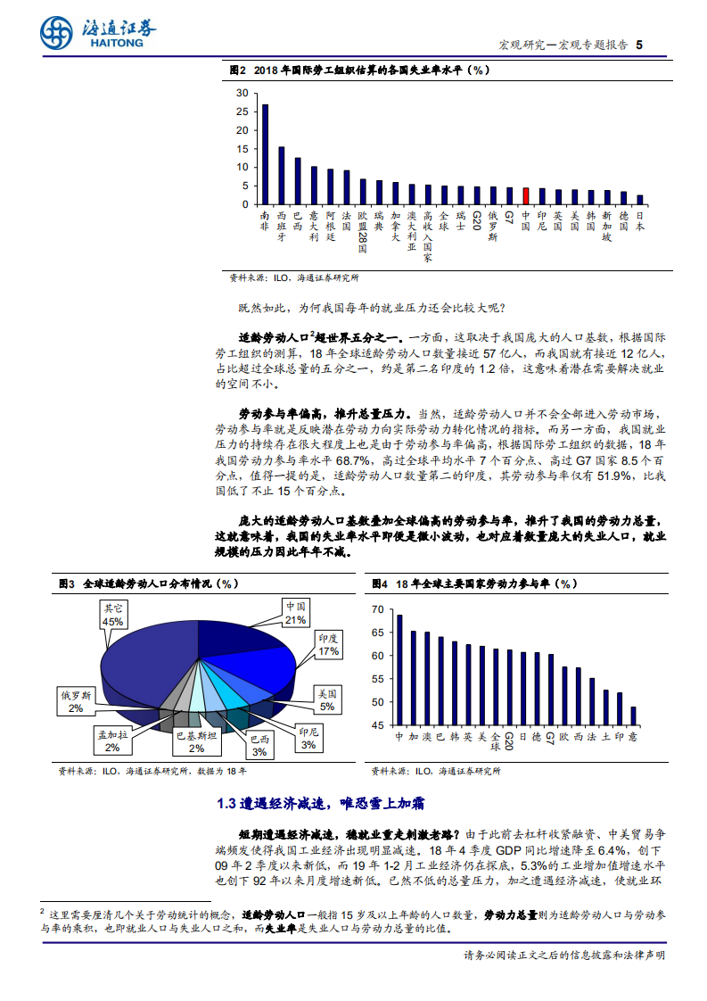 人口与就业系列之三：就业的压力能否顶住？.pdf 第5页