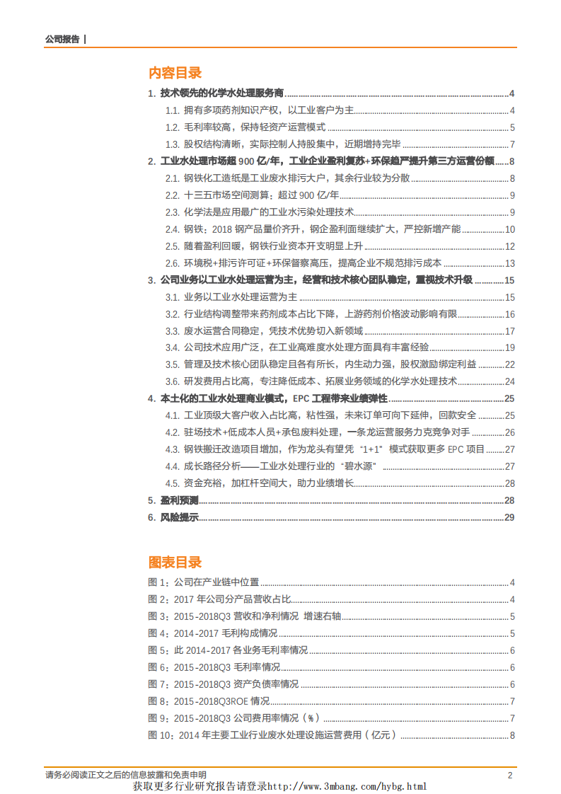 海洗霸-技术领先，成长路径清晰的工业水处理龙头-190307.pdf 第2页