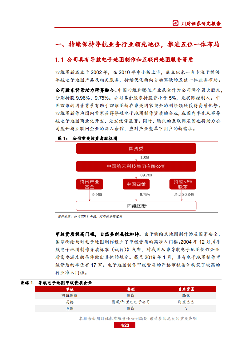 四维图新-高精度地图前景广阔，五位一体再现新进展-200517.pdf 第4页
