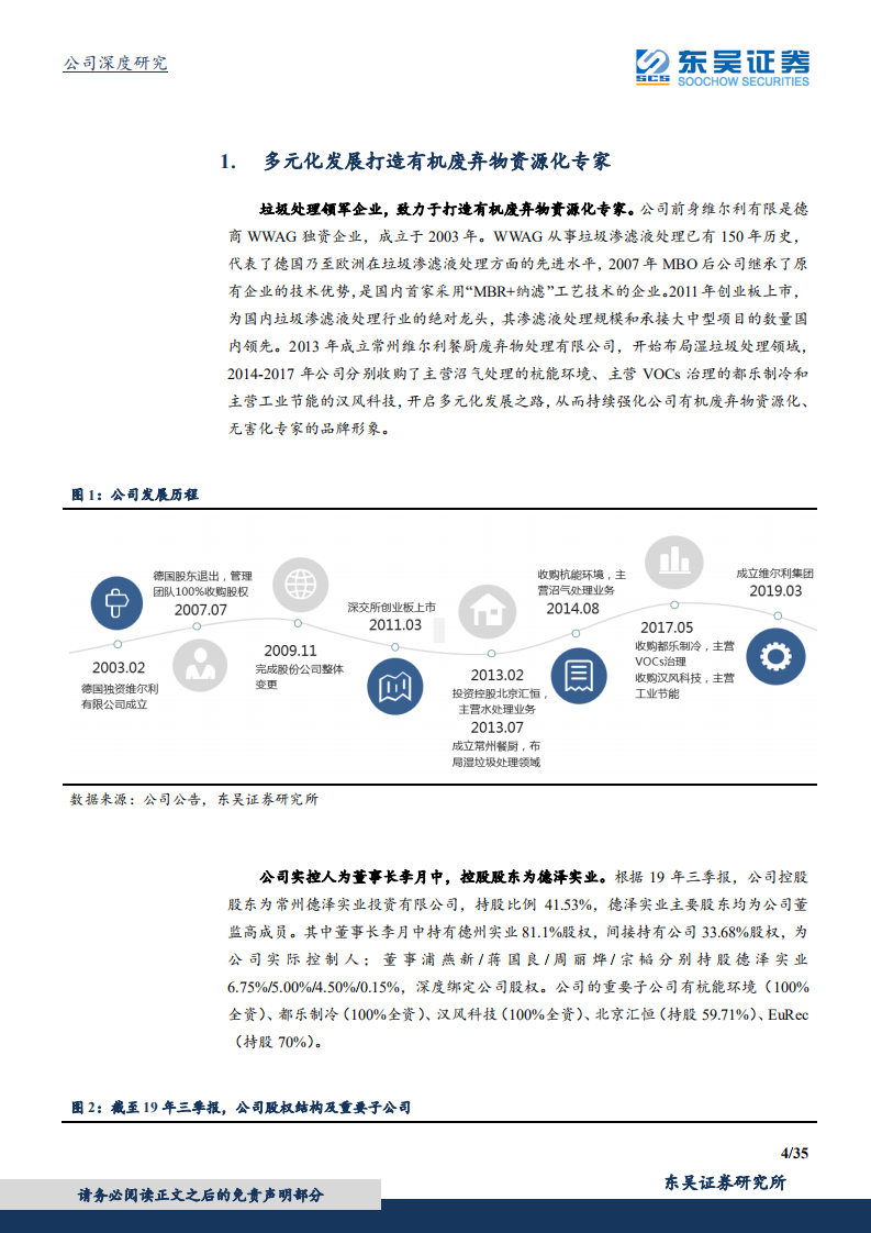 维尔利-有机物处理先锋，垃圾分类带来湿垃圾技术应用蓝海-191210.pdf 第4页