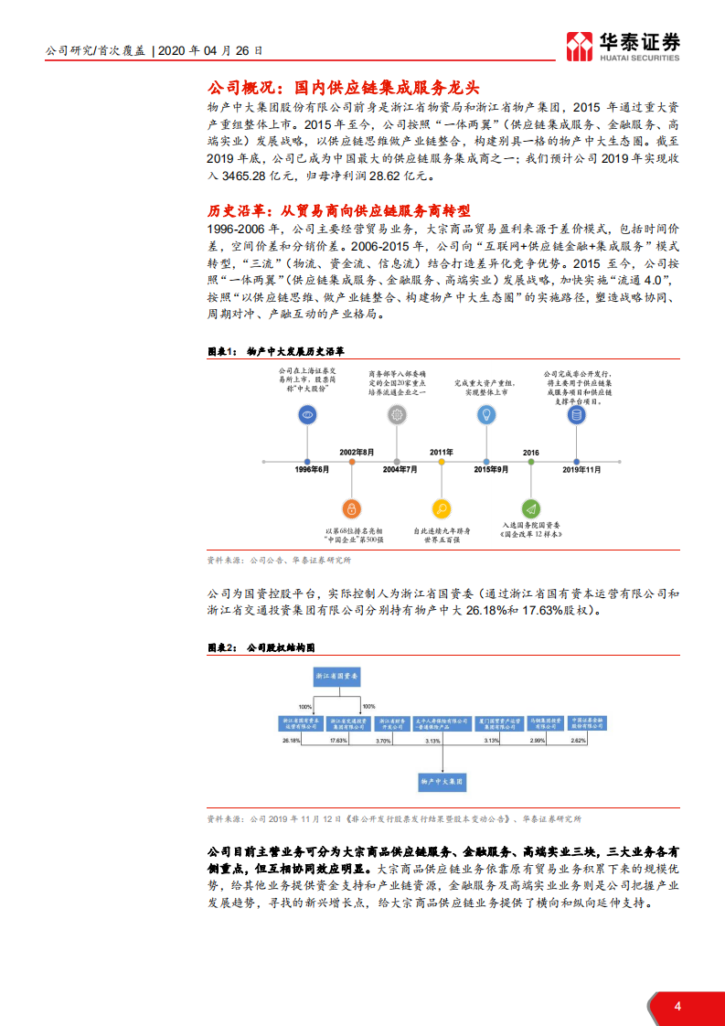 物产中大-供应链服务龙头，价值有望凸显-200426.pdf 第4页