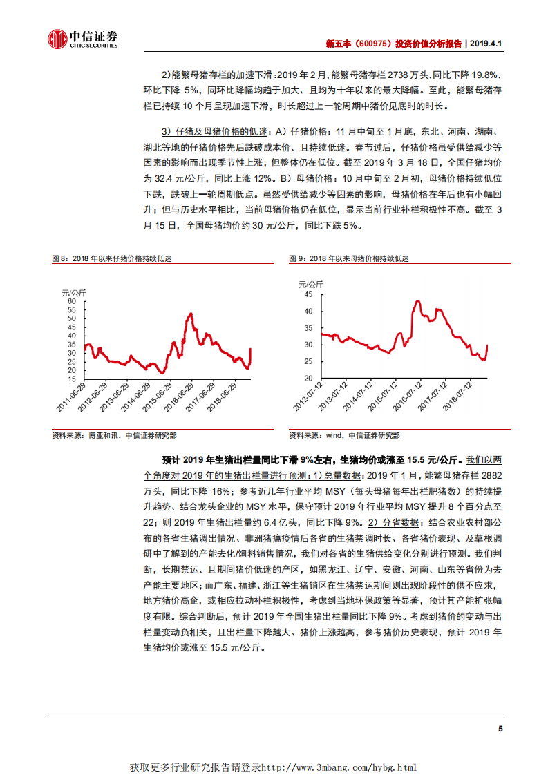 新五丰-投资价值分析报告：老牌国企大迈步，迎猪价反转春风-190401.pdf 第6页