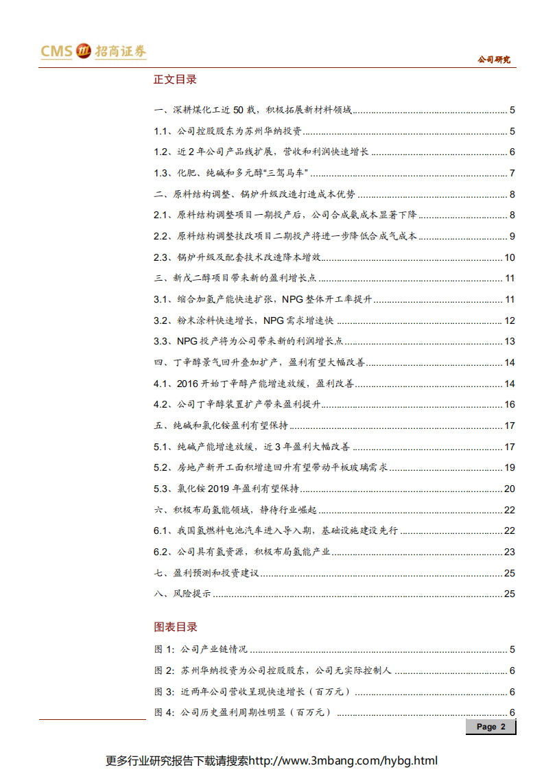 华昌化工-煤化工调结构迎收获，氢能源布局见曙-190705.pdf 第2页