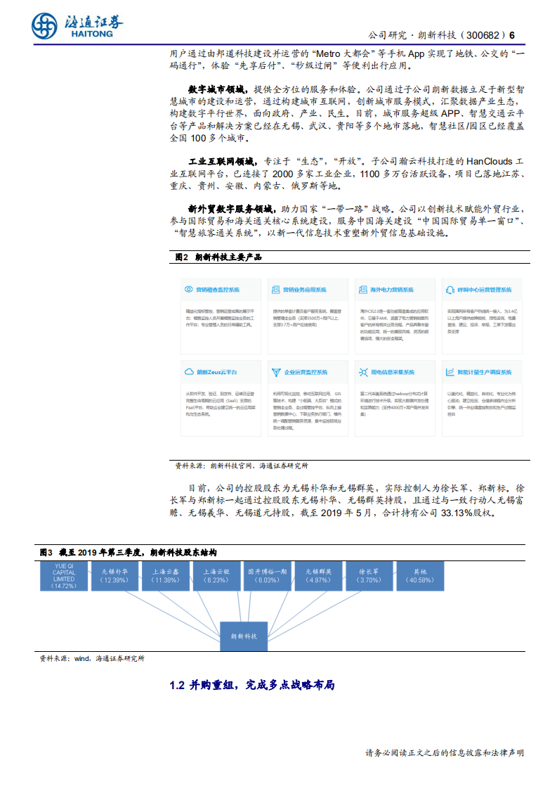 朗新科技-聚焦产业互联网，多领域智慧赋能-200315.pdf 第6页
