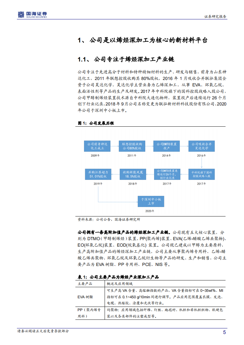 联泓新科-深度报告：新材料平台型公司，EVA受益于光伏大发展-210201.pdf 第5页