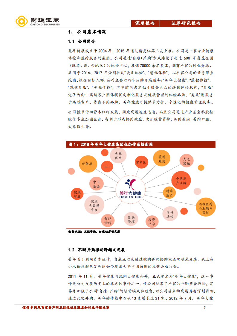 美年健康-阿里入股如虎添翼，强化质量发力C端-200322.pdf 第5页
