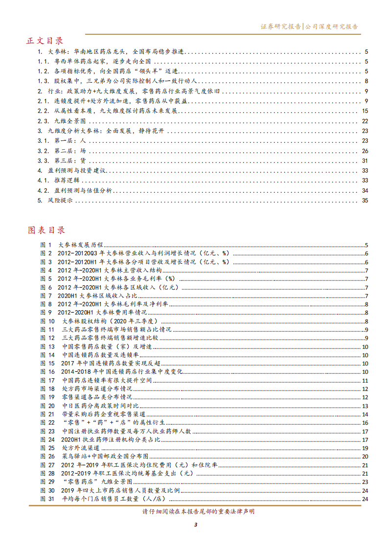 2020年大参林企业九大维度发展深度研究报告.pdf 第1页