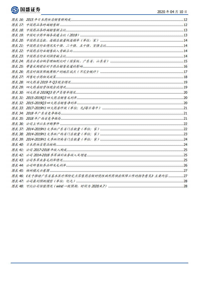大参林-&ldquo;深耕华南，布局全国&rdquo;稳步推进，有望率先受益于处方外流-200410.pdf 第4页