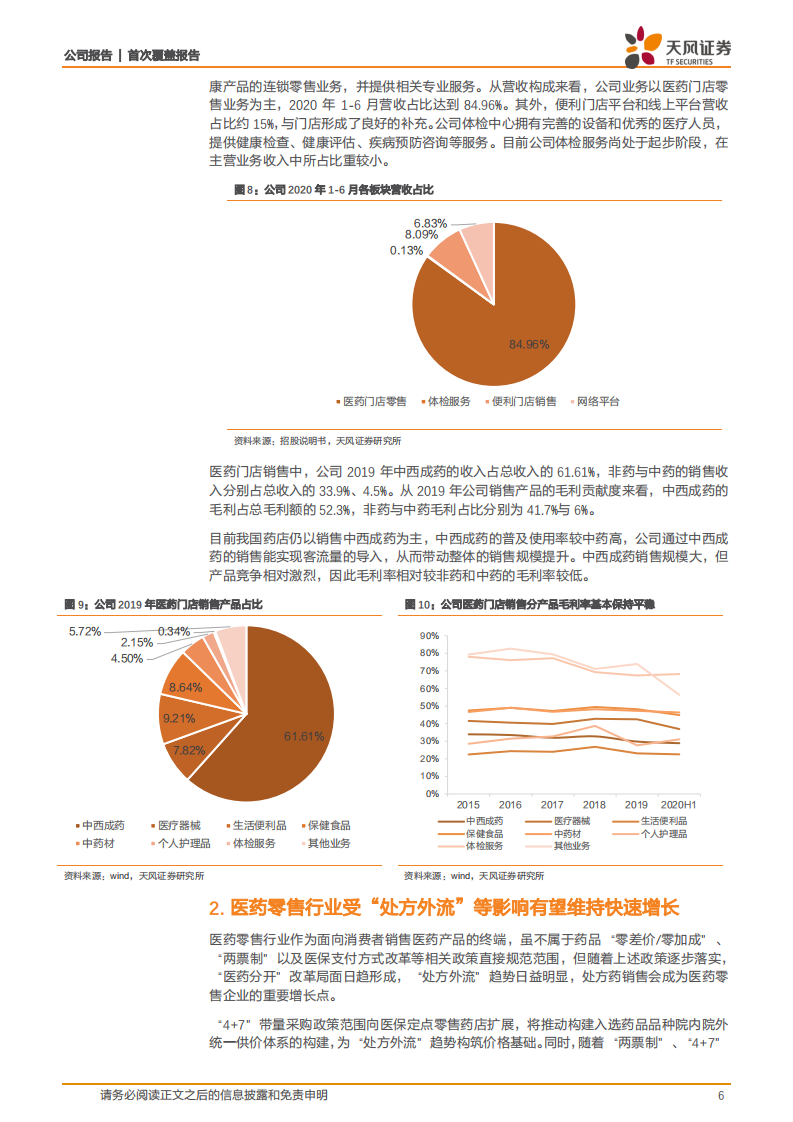 健之佳-扎根西南连锁药店，茁壮成长可期-20201218.pdf 第6页
