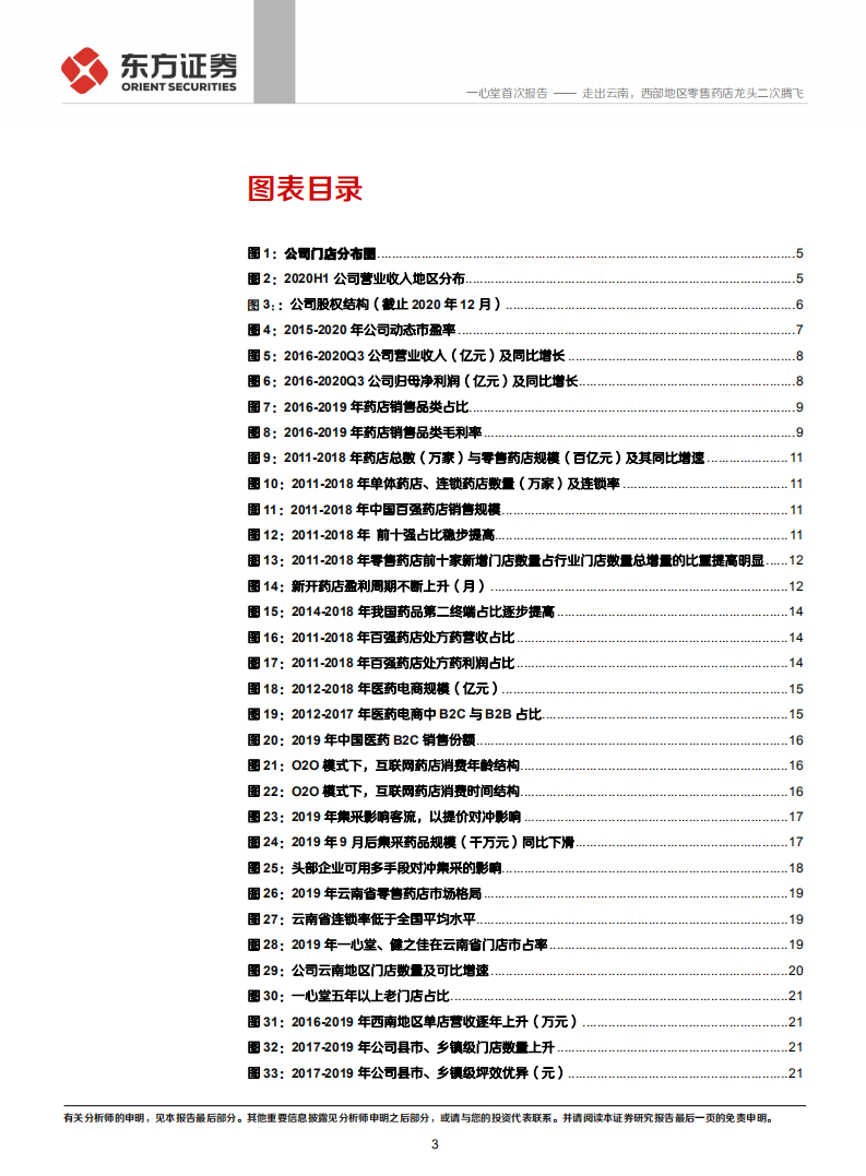 心堂-走出云南，西部地区零售药店龙头二次腾飞-210224.pdf 第3页
