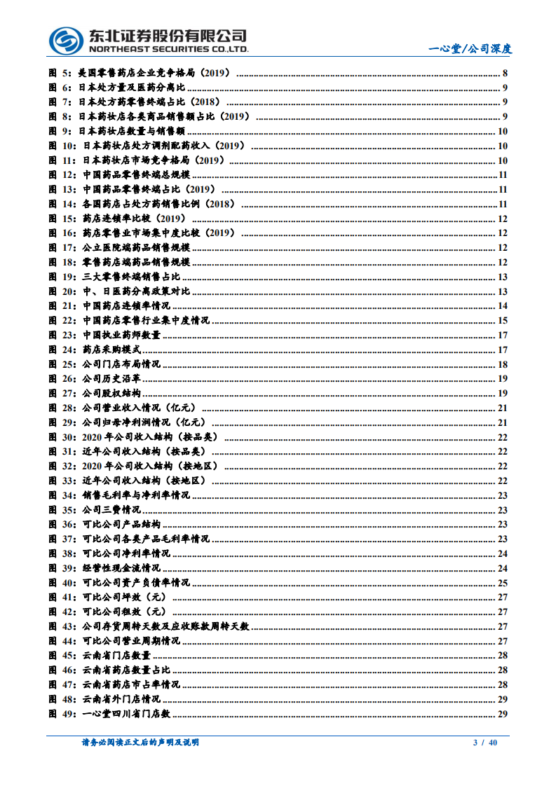 一心堂-纵深云南横贯全国，经营改善业绩回暖-210330.pdf 第3页
