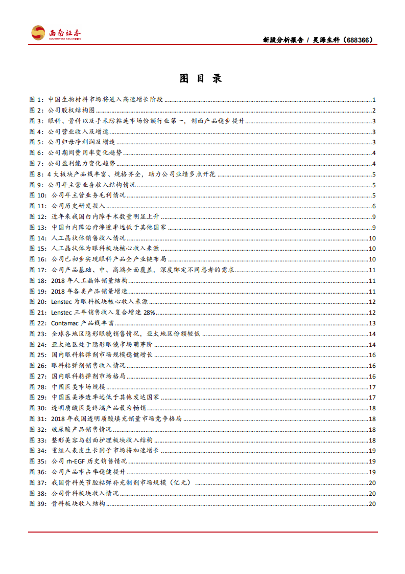 昊海生科-新股分析报告：医用生物材料全产业链龙头-191014.pdf 第4页