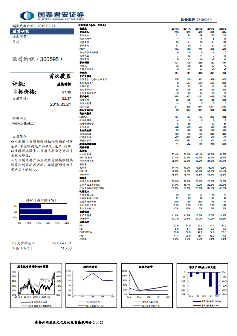 欧普康视：根植蓝海市场，快速成长的眼科龙头.pdf 第2页
