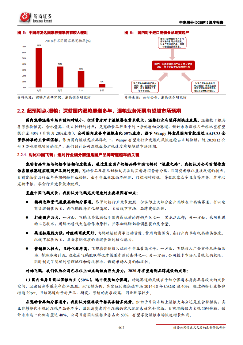 中宠股份-深度报告：湿粮干粮有望双核驱动，享宠物食品消费增长红利-200314.pdf 第6页