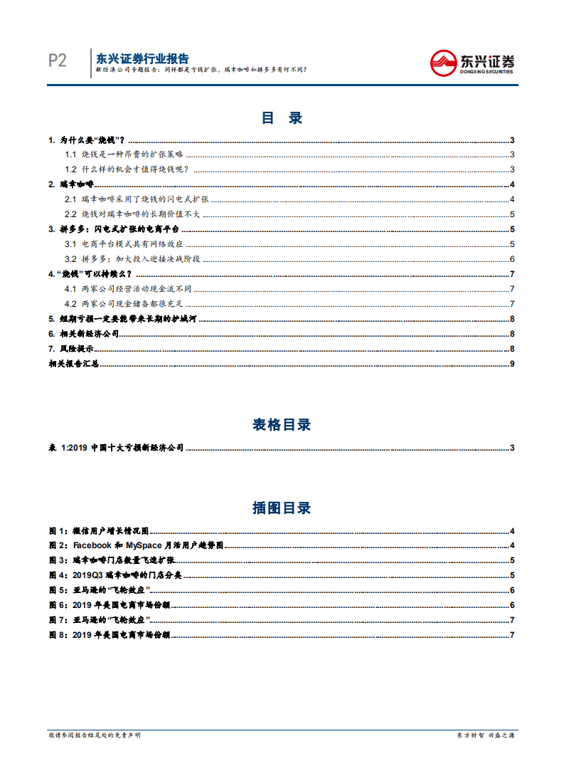 新经济公司专题报告：同样都是亏钱扩张，瑞幸咖啡和拼多多有何不同？.pdf 第2页