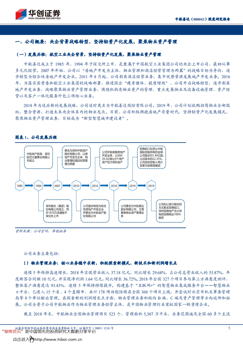 中航善达-深度研究报告：央企物管强强联合，非住宅龙头扬帆起航-190620.pdf 第5页