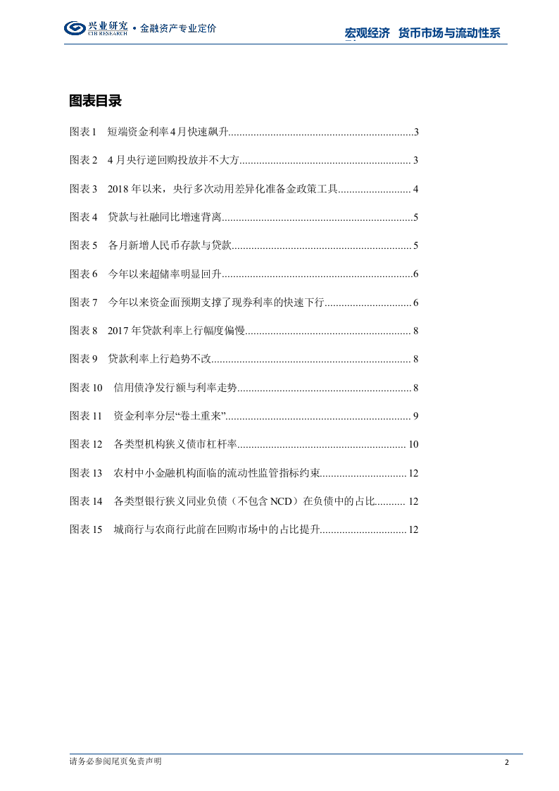 2018年5月货币市场与流动性前瞻：新格局：钱和钱不一样.docx 第2页