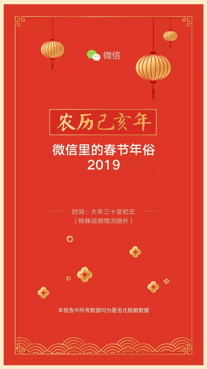 微信支付：微信2019春节数据报告.pdf 第1页