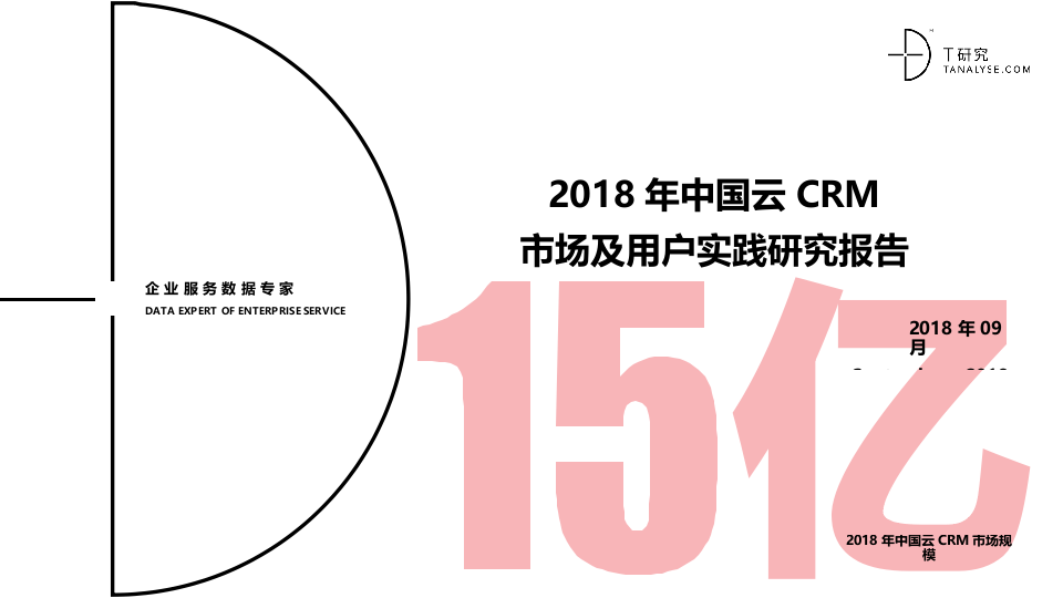 2018年中国云CRM市场及用户实践研究报告.docx 第1页